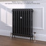 CI-RK760-10-MET-NAT-CAST-LS01 - Rook 2 Column Victorian Cast Iron Radiator H760mm x W220mm CI-RK760-10-MET-NAT-CAST-LS01 - Rook 2 Column Victorian Cast Iron Radiator H760mm x W220mm